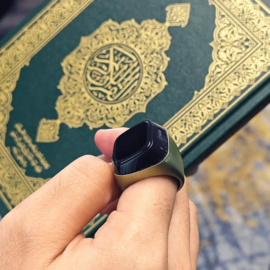 iQibla Zikr1 Smart Ring Tasbih – World’s first smart ring tasbeeh – Bluetooth & Waterproof